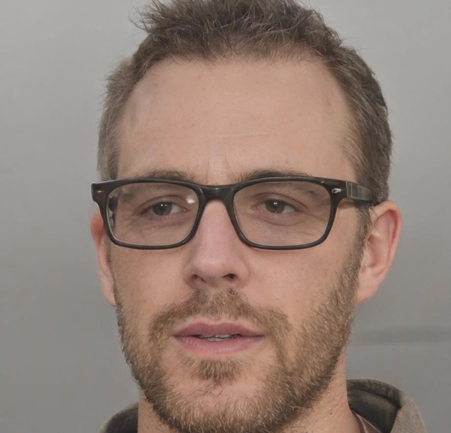 Lukas Henriksen, hoofddocent game architecture, in zijn kantoor